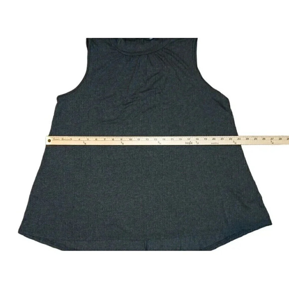 The Office Edit X Kiki Larue Women's Gray Sleeveless Turtleneck Soft Size 1X - Picture 7 of 13